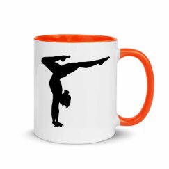 11oz Ceramic Mug with Color Inside