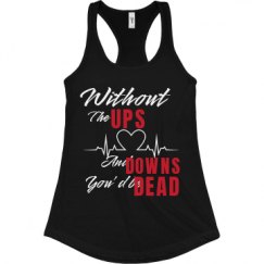 Ladies Slim Fit Racerback Tank Top