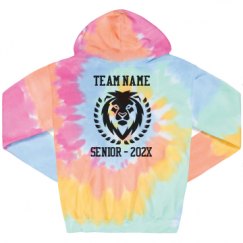 Unisex Tie-Dye Fleece Hoodie