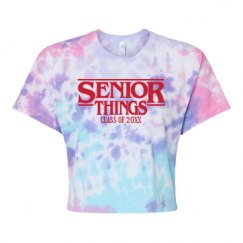Women's Tie Dye Crop Top Tee
