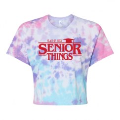 Women's Tie Dye Crop Top Tee