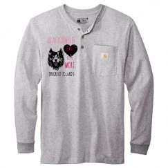 Unisex Carhartt Long Sleeve Henley Tee