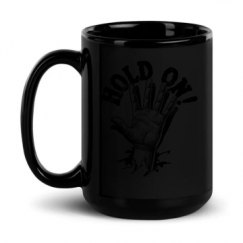 15oz Black Glossy Mug