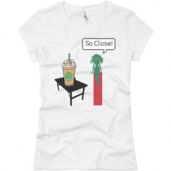 Ladies Slim Fit Basic Promo Jersey Tee