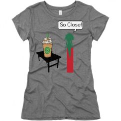 Ladies Slim Fit Super Soft Triblend Tee