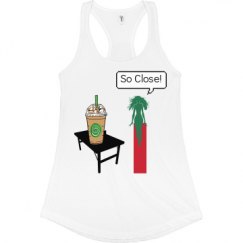 Ladies Slim Fit Racerback Tank Top