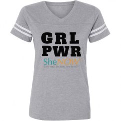 Ladies Relaxed Fit Vintage Sports Tee