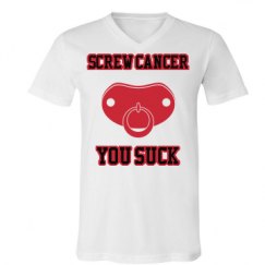 Unisex V-Neck Jersey Tee