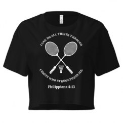 Ladies Festival Cali Crop Top Tee