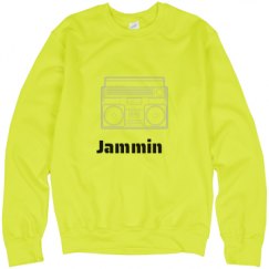 Unisex Neon Crewneck Sweatshirt