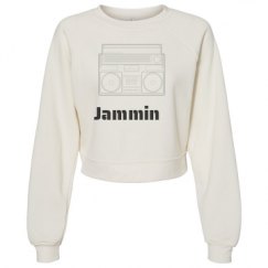 Women's Raglan Pullover Fleece