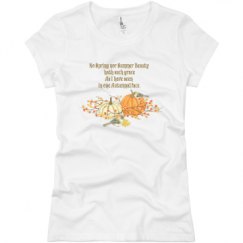 Ladies Slim Fit Basic Promo Jersey Tee