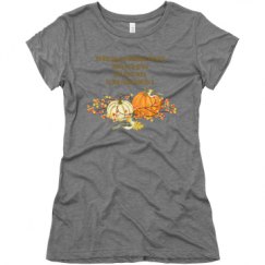 Ladies Slim Fit Super Soft Triblend Tee