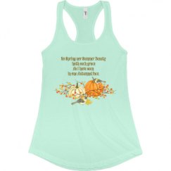 Ladies Slim Fit Racerback Tank Top