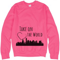 Unisex Neon Crewneck Sweatshirt