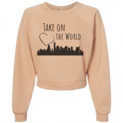 Women's Raglan Pullover Fleece