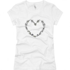 Ladies Slim Fit Basic Promo Jersey Tee