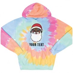 Unisex Tie-Dye Fleece Hoodie