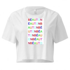 Ladies Festival Cali Crop Top Tee