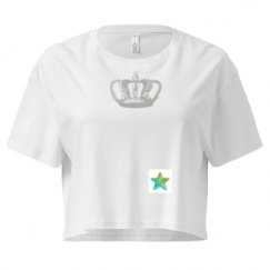 Ladies Festival Cali Crop Top Tee