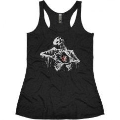 Ladies Slim Fit Super Soft Racerback Triblend Tank