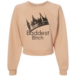 Women's Raglan Pullover Fleece