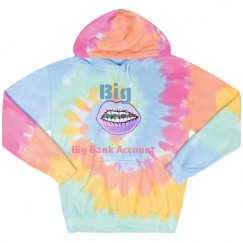 Unisex Tie-Dye Fleece Hoodie