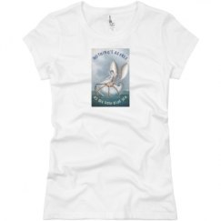 Ladies Slim Fit Basic Promo Jersey Tee