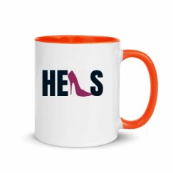 11oz Ceramic Mug with Color Inside