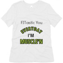 Ladies Relaxed Fit Super Soft Triblend Tee