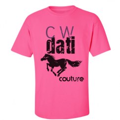 Unisex Ultra Cotton Safety Neon Crewneck Tee