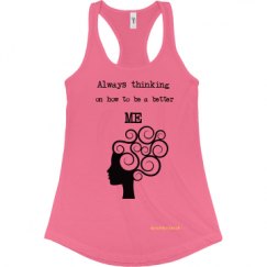 Ladies Slim Fit Racerback Tank Top