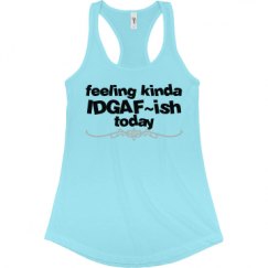 Ladies Slim Fit Racerback Tank Top