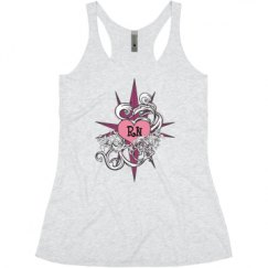 Ladies Slim Fit Super Soft Racerback Triblend Tank