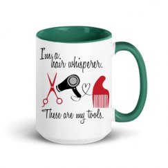 15oz Ceramic Mug with Color Inside