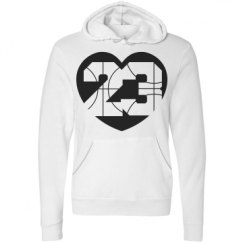 Unisex Fleece Pullover Midweight Hoodie