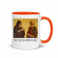 11oz Ceramic Mug with Color Inside