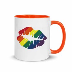 11oz Ceramic Mug with Color Inside
