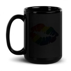 15oz Black Glossy Mug