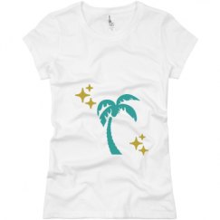 Ladies Slim Fit Basic Promo Jersey Tee