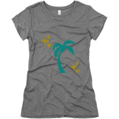 Ladies Slim Fit Super Soft Triblend Tee