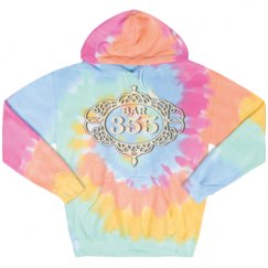 Unisex Tie-Dye Fleece Hoodie