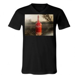 Unisex V-Neck Jersey Tee