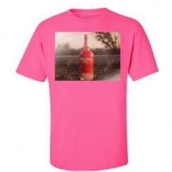 Unisex Ultra Cotton Safety Neon Crewneck Tee