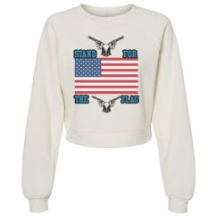 Women's Raglan Pullover Fleece