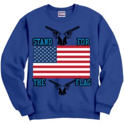 Unisex Film and Foil Crewneck Sweatshirt