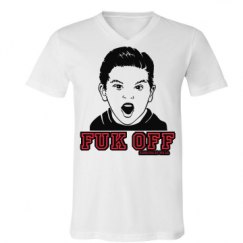 Unisex V-Neck Jersey Tee