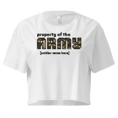 Ladies Festival Cali Crop Top Tee