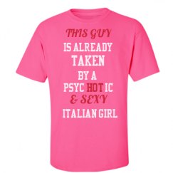 Unisex Ultra Cotton Safety Neon Crewneck Tee