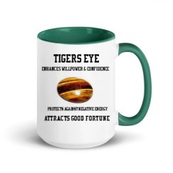 15oz Ceramic Mug with Color Inside